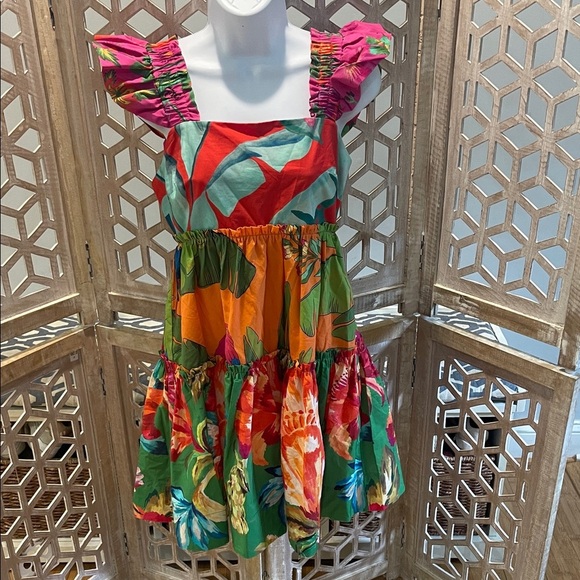 🎉🎉HOST PICK 10.2025🎉🎉 FARM Rio Foliage Mix Mini Dress - Picture 6 of 16